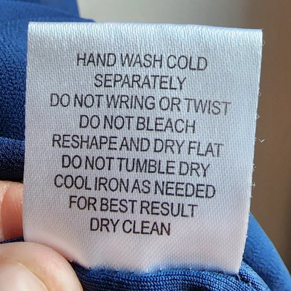 Olive & Oak Lightweight Blue Dress Size Large - Picture 12 of 16